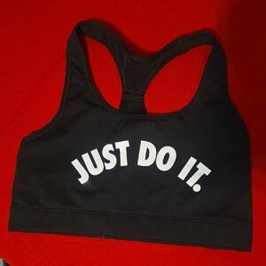 Nike Black Dri-FIT Sports Bra Size Med. EUC!